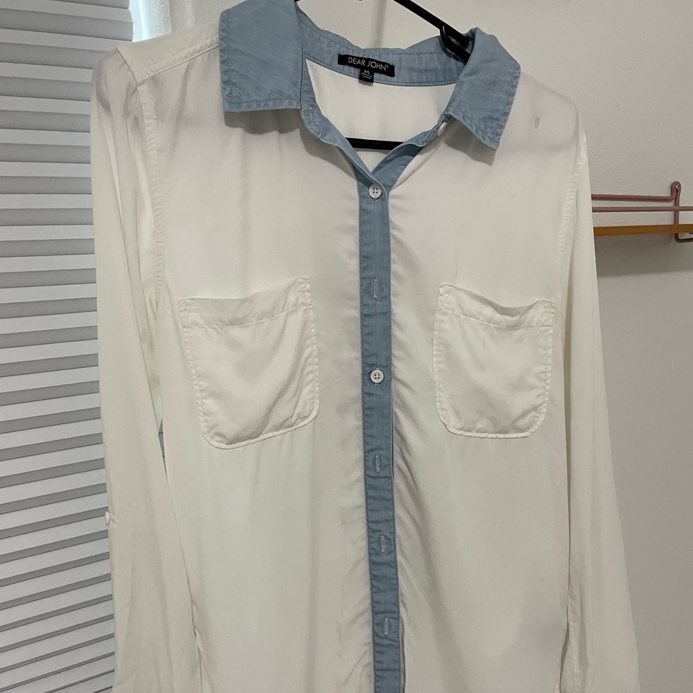 Dear John long sleeve button down